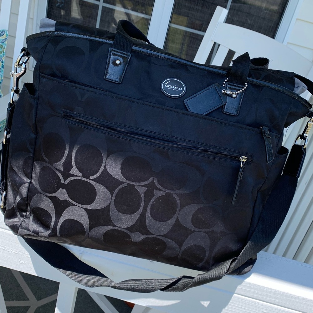 🚨SOLD Coach Baby Bag